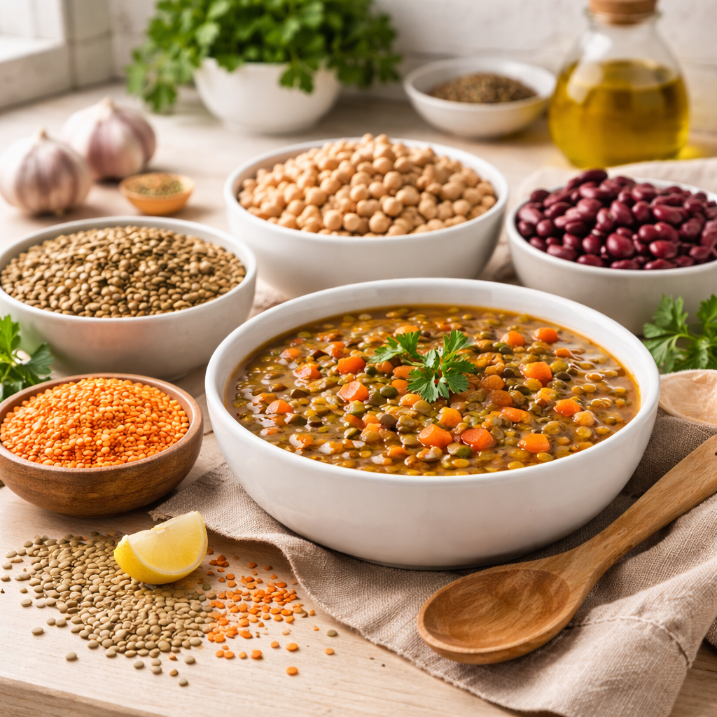 Polévka s luštěninami